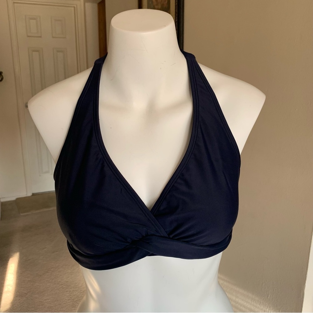 Athleta Navy Underwire Bikini Top - 36 B/C